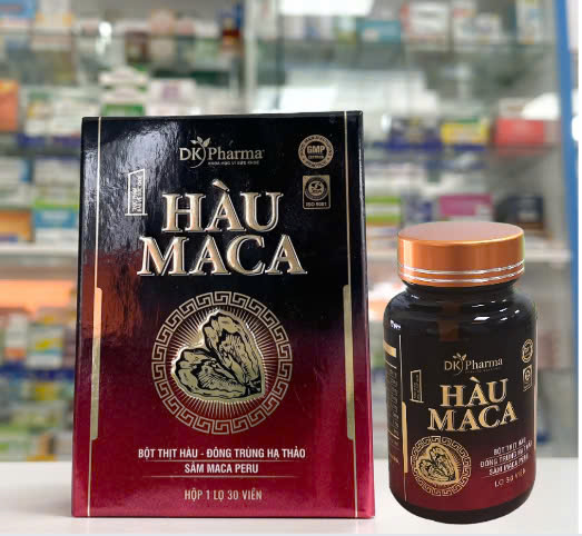 HÀU MACA - Hỗ trợ bổ thận tráng dương (Hộp 1 lọ 30 viên)